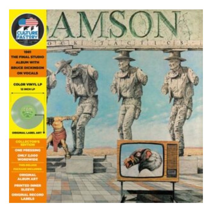 SAMSON - SHOCK TACTICS (COKE BOTTLE GREEN VINYL)