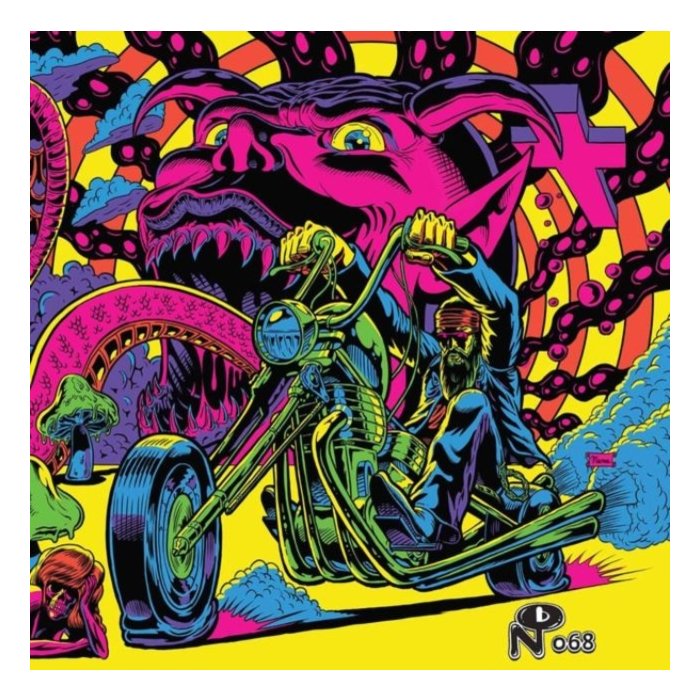 VARIOUS ARTISTS - WARFARING STRANGERS: ACID NIGHTMARES (NEON BLOTTER SWIRL VINYL/2LP)
