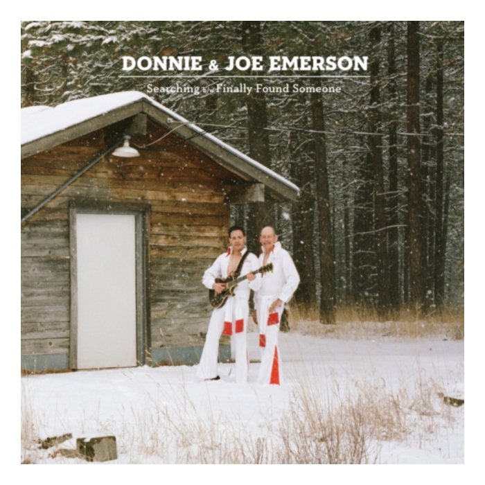 Searching B/W Finally Found Someone (Baby Blue Vinyl) - Donnie & Joe Emerson