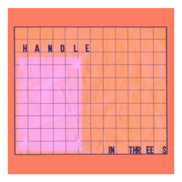 HANDLE - IN THREES (CLEAR VINYL)