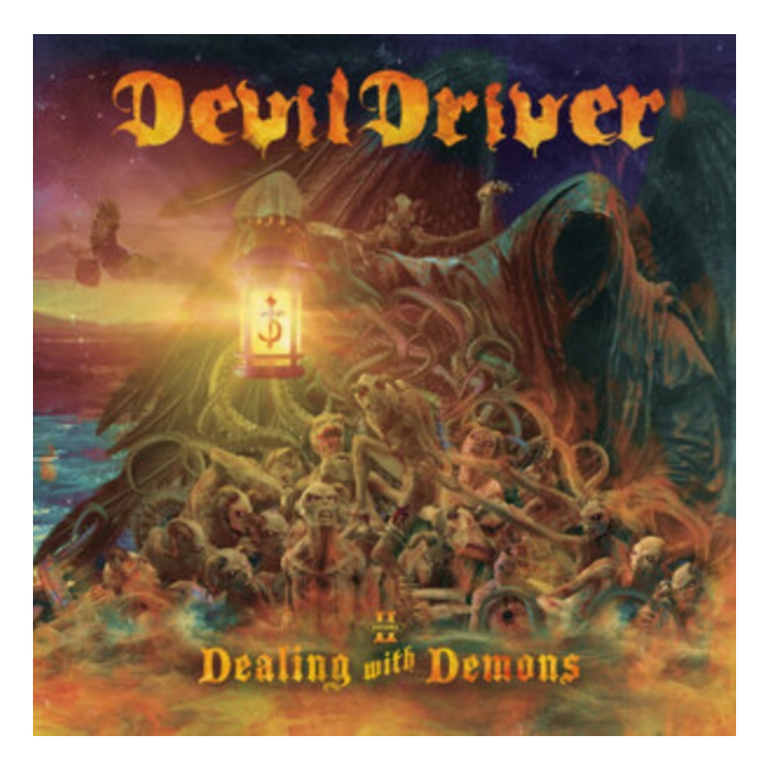 Dealing With Demons Vol.Ii (Yellow & Black Marbled Vinyl) (I) - Devildriver