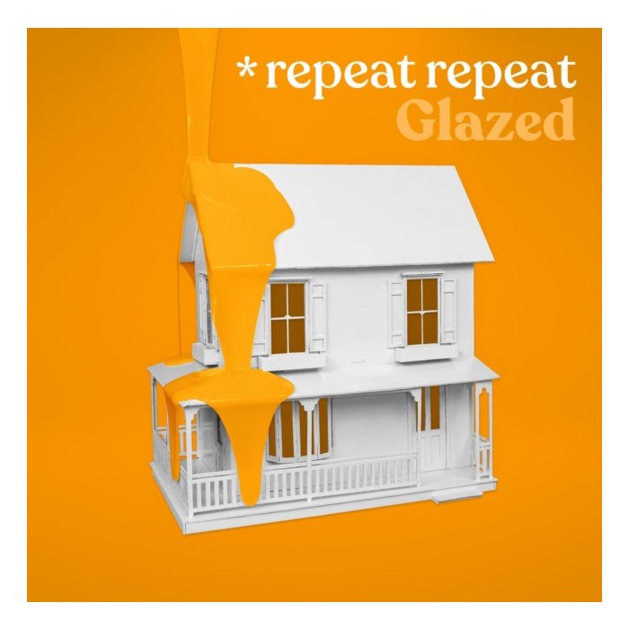 REPEAT REPEAT - GLAZED (MILKY CLEAR VINYL)