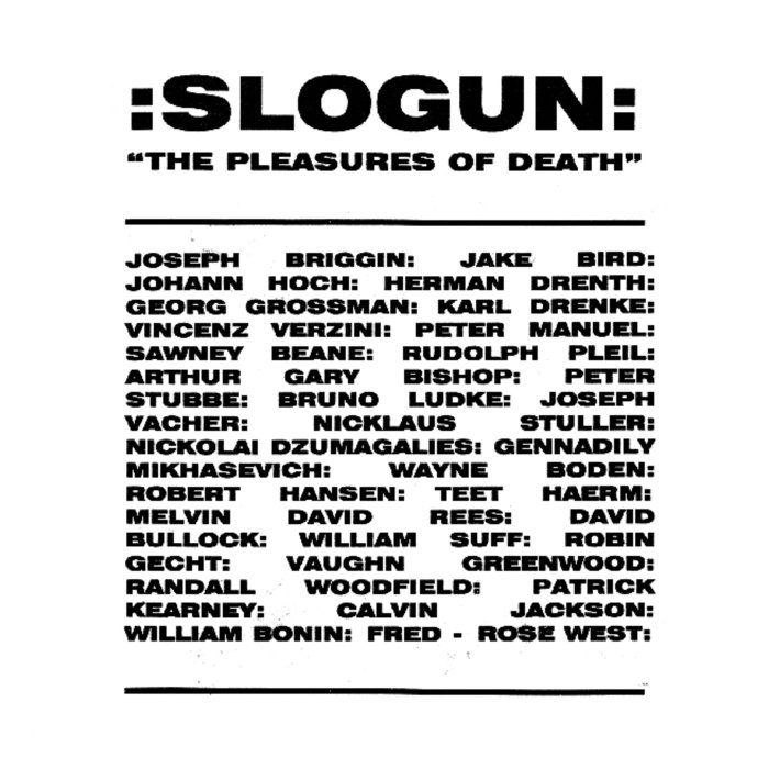 SLOGUN - PLEASURES OF DEATH