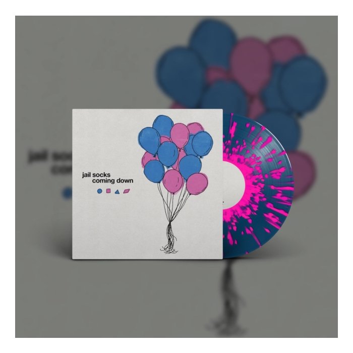 JAIL SOCKS - COMING DOWN (SPLATTER VINYL)