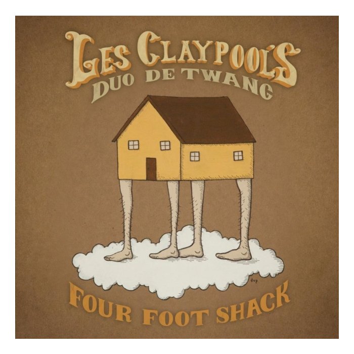 LES CLAYPOOL'S DUO DE TWANG - FOUR FOOT SHACK (GOLD NUGGET VINYL/2LP)