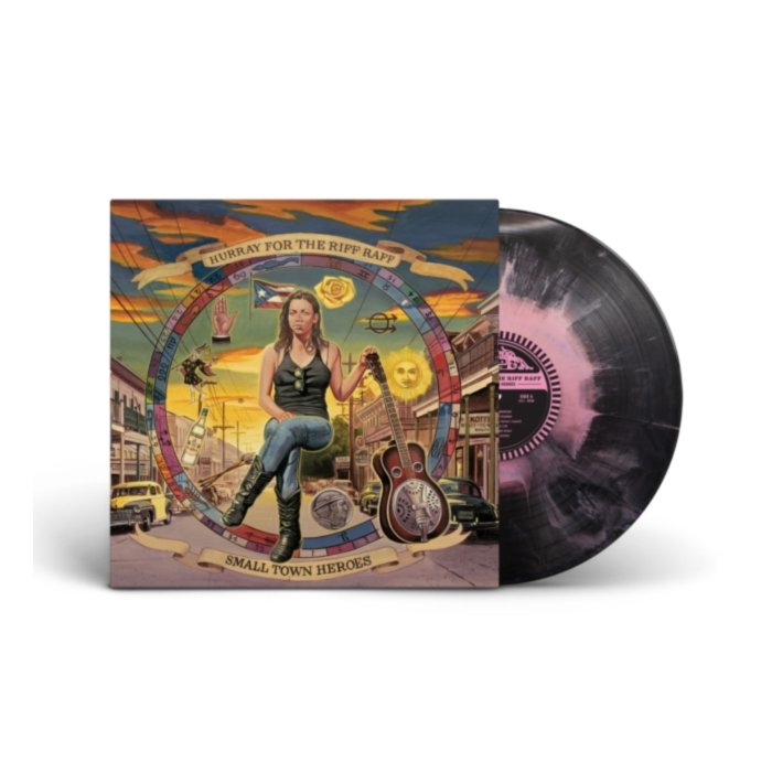 Small Town Heroes (Pink Acid Wash Vinyl) - Hurray For The Riff Raff