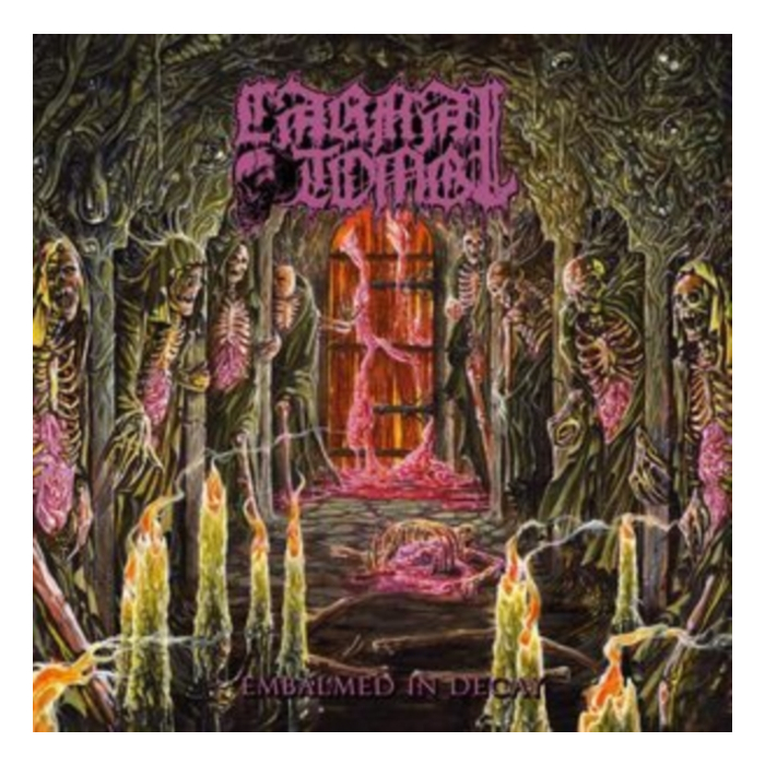 Embalmed In Decay (Magenta/Black Marble Vinyl) - Carnal Tomb