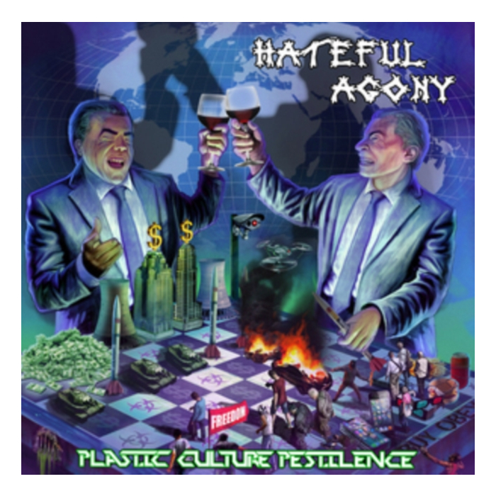 HATEFUL AGONY - PLASTIC CULTURE PESTILENCE (LTD. PURPLE VINYL)