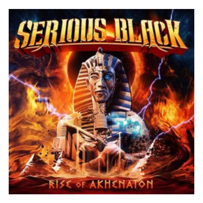 Rise Of Akhenaton (Red/Orange Marbled Vinyl) - Serious Black