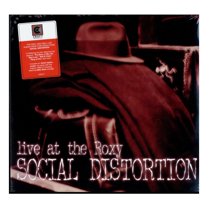SOCIAL DISTORTION - LIVE AT THE ROXY (2 LP)