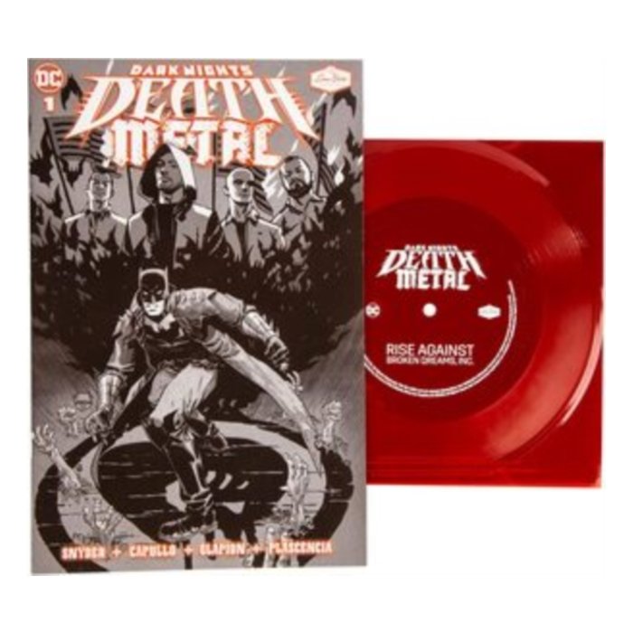 Broken Dreams, Inc. (Dark Nights: Death Metal #1 Soundtrack) (Red 7Inch Flexi Single) (I) - Rise Against