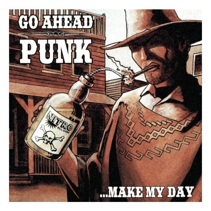Go Ahead Punk...Make My Day (Orange Splatter Vinyl) - Various Artists