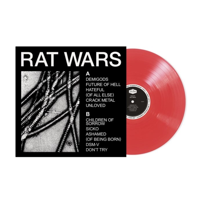 HEALTH - RAT WARS (TRANSLUCENT RUBY VINYL) (I)
