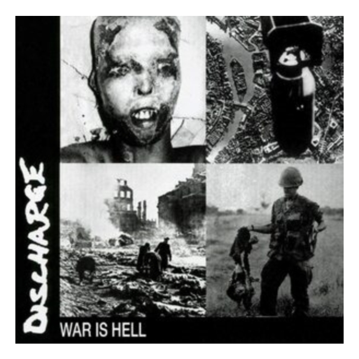DISCHARGE - WAR IS HELL (BLUE VINYL/REISSUE/LIMITED)