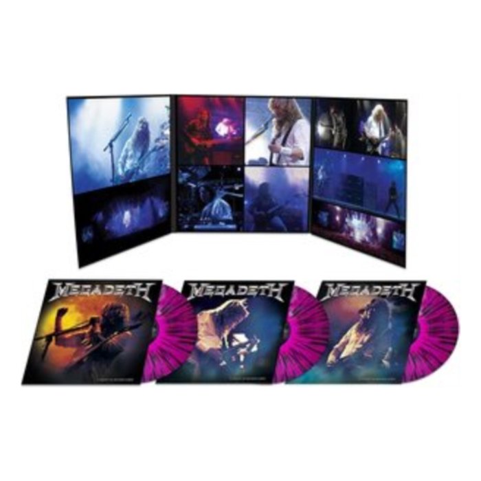 MEGADETH - NIGHT IN BUENOS AIRES (PURPLE & BLACK SPLATTER VINYL)