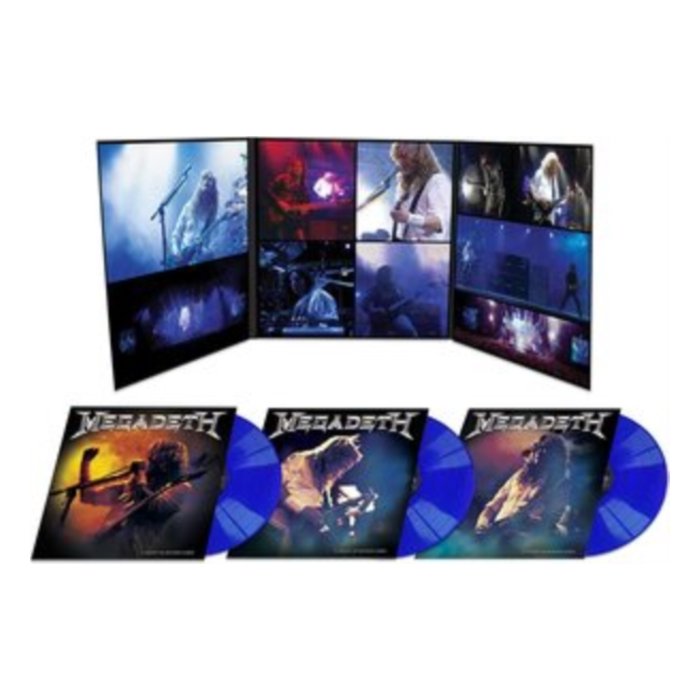 MEGADETH - NIGHT IN BUENOS AIRES (BLUE VINYL)
