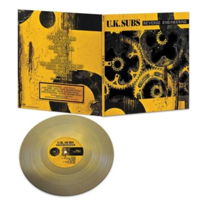 UK SUBS - REVERSE ENGINEERING (GOLD VINYL)