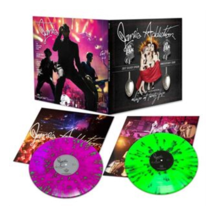 JANE'S ADDICTION - ALIVE AT TWENTY-FIVE - RITUAL DE LO HABITUAL LIVE (PURPLE/GREEN VINYL)