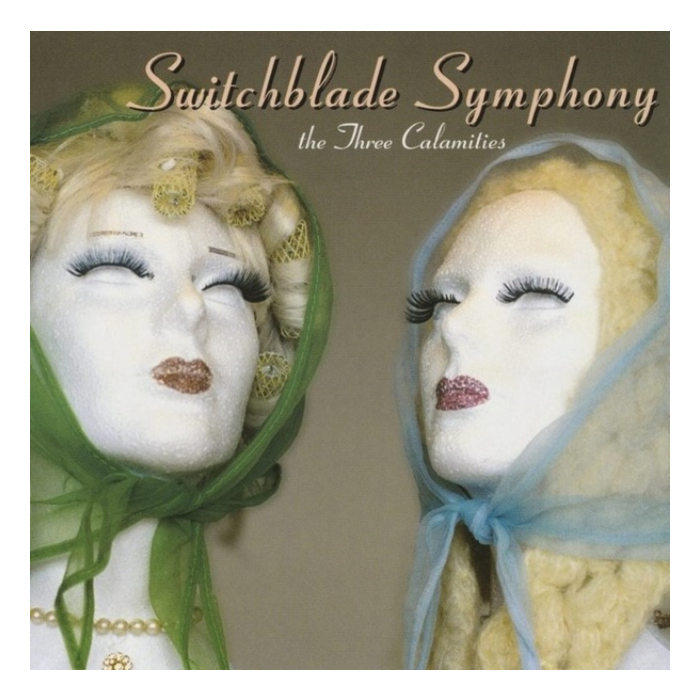 SWITCHBLADE SYMPHONY - THREE CALAMITIES (GREEN/BLUE SPLIT VINYL)
