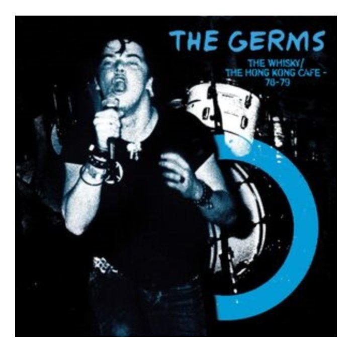 GERMS - WHISKY HONG KONG CAFE (BLUE VINYL)