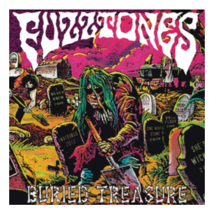 Buried Treasure (Green & Pink Splatter Vinyl) - Fuzztones