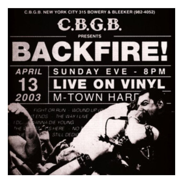 Live At Cbgb (Splatter Vinyl) - Backfire!
