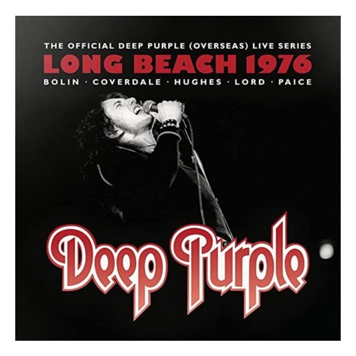 DEEP PURPLE - LONG BEACH 1976 (WHITE VINYL/3LP)