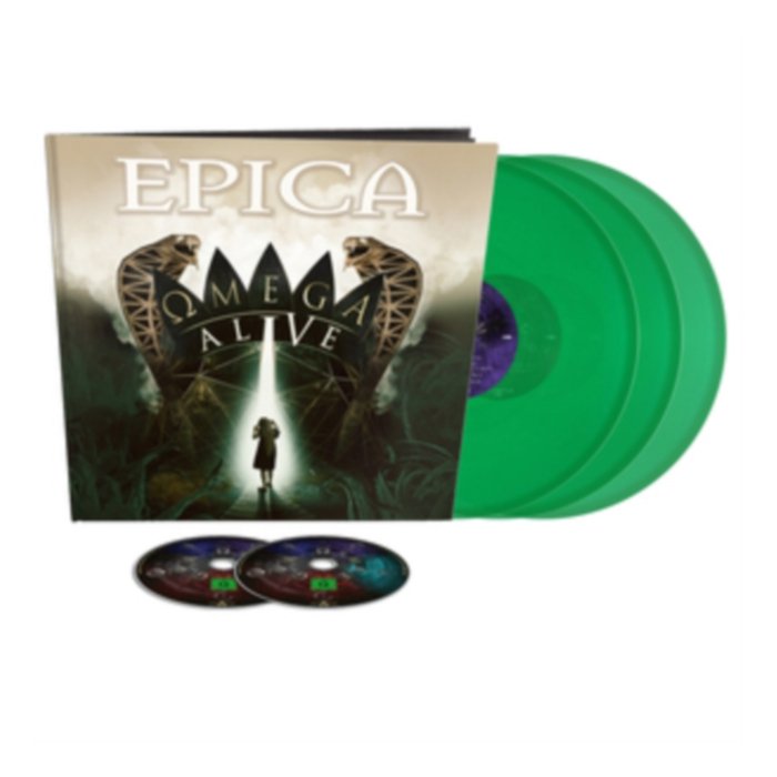 Omega Alive (Earbook Green Vinyl/5Lp) - Epica
