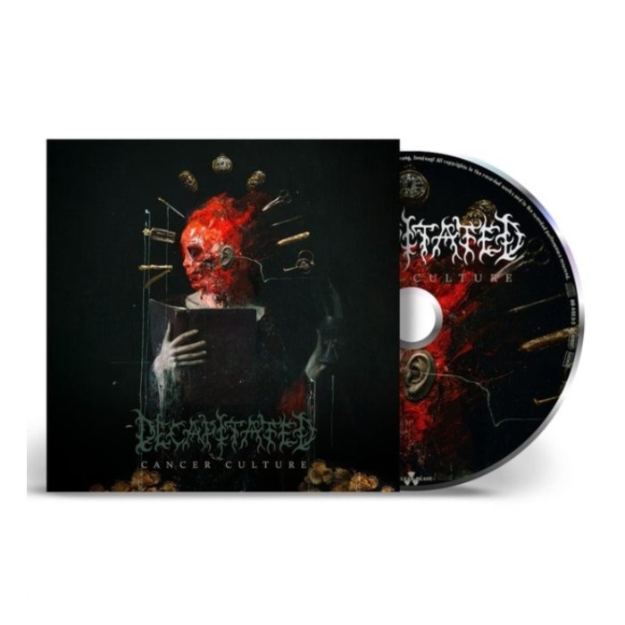 DECAPITATED - CANCER CULTURE (CLEAR W/ BLACK SPLATTER VINYL)