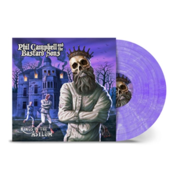 Kings Of The Asylum (White/Purple Vinyl) - Campbell,Phil & The Bastard Sons
