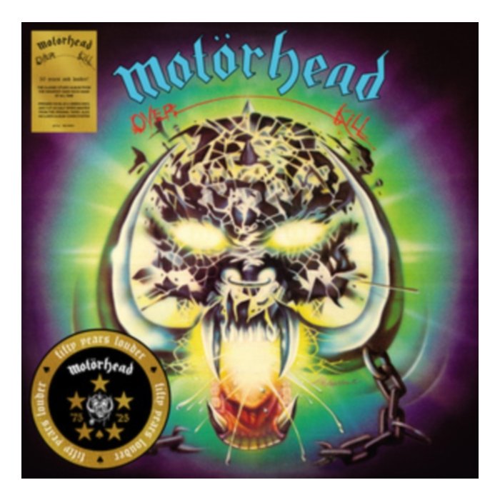Overkill (Turquoise & Blueswirl Vinyl/Halft-Speed) (I) - Motorhead