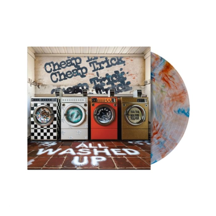 All Washed Up (Orange/Blue Marble Vinyl) (I) - Cheap Trick
