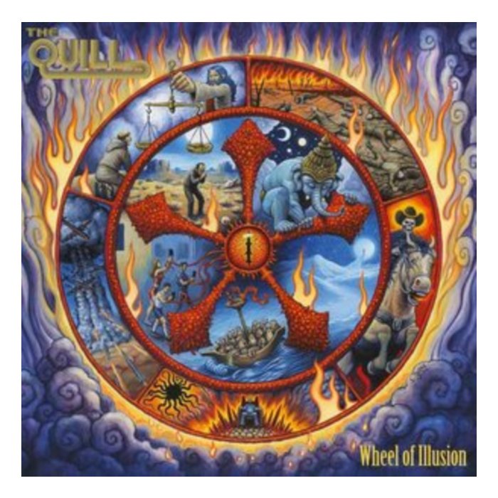 QUILL - WHEEL OF ILLUSION (COLOURED VINYL)