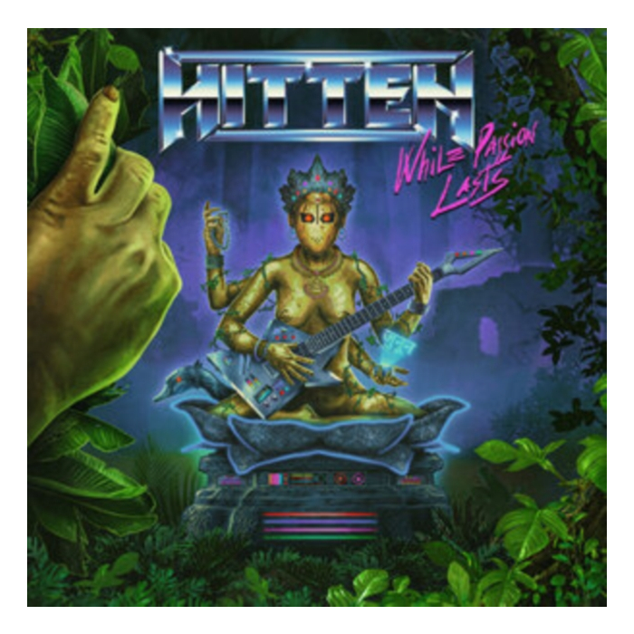 HITTEN - WHILE PASSION LASTS (BLUE JAY VINYL )