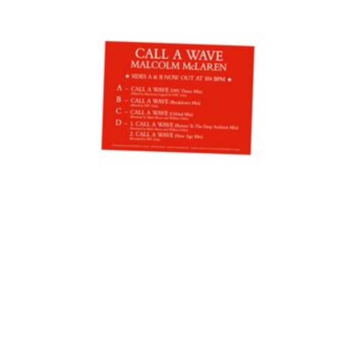 Call A Wave Remixes (2Lp) - Mclaren,Malcolm & The Bootzilla Orchestra