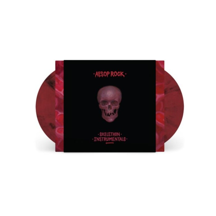 Skelethon (Instrumental Version) (Maroon & Black Marble Vinyl/2Lp) - Aesop Rock