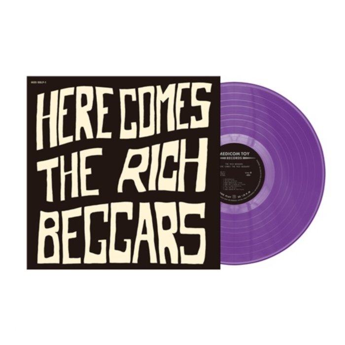 RICH BEGGARS - HERE COMES THE RICH BEGGARS (PURPLE VINYL)