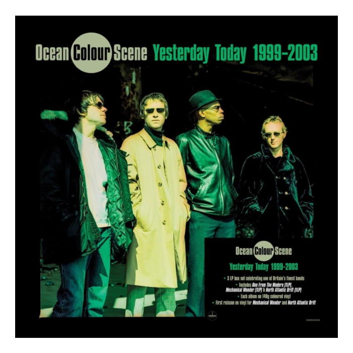 OCEAN COLOUR SCENE - YESTERDAY TODAY 1999 â€“ 2003 (3LP/COLOR VINYL)