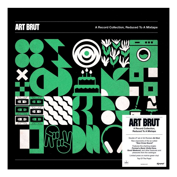 Record Collection, Reduced To A Mixtape (140G/Green Vinyl/2Lp) - Art Brut