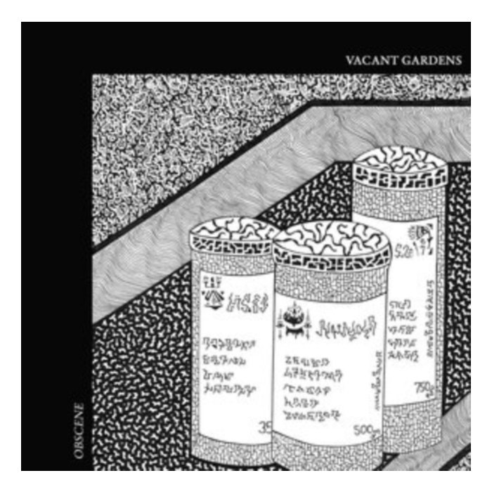 VACANT GARDENS - OBSCENE (CLEAR VINYL)