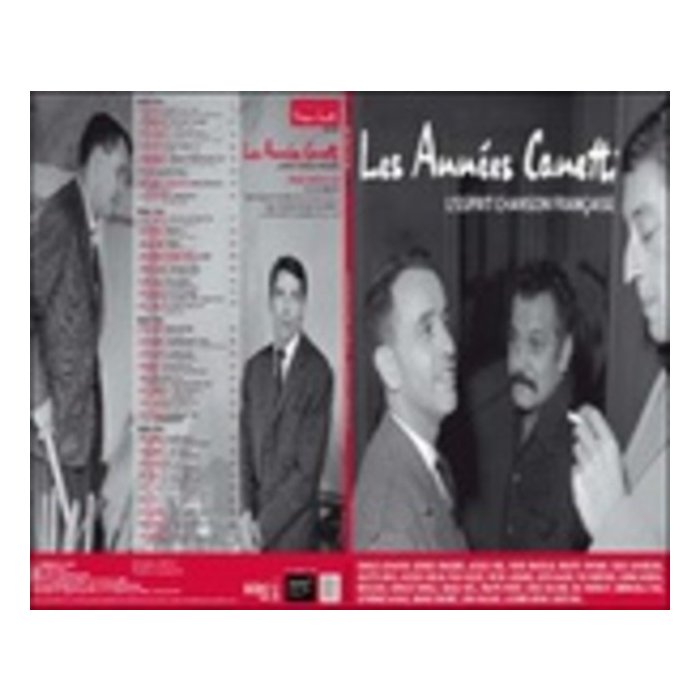VARIOUS ARTISTS - LES ANNEES CANETTI: L'ESPRIT CHANSON FRANCAISE (2LP/2CD)