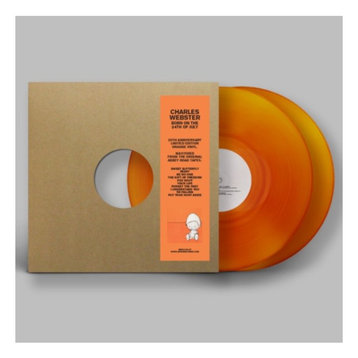 Born On The 24Th Of July (2Lp/Transparent Orange Vinyl/Reissue) - Charles Webster