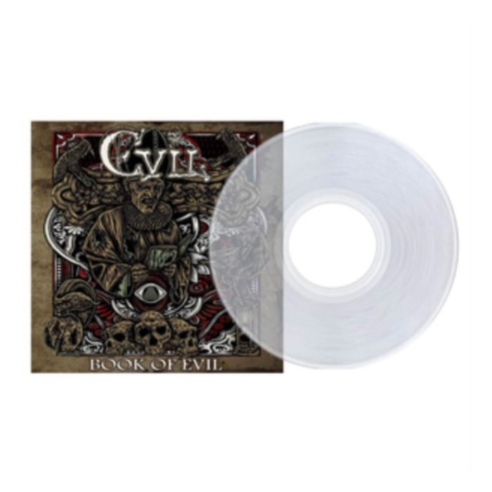 EVIL - BOOK OF EVIL (CRYSTAL VINYL)