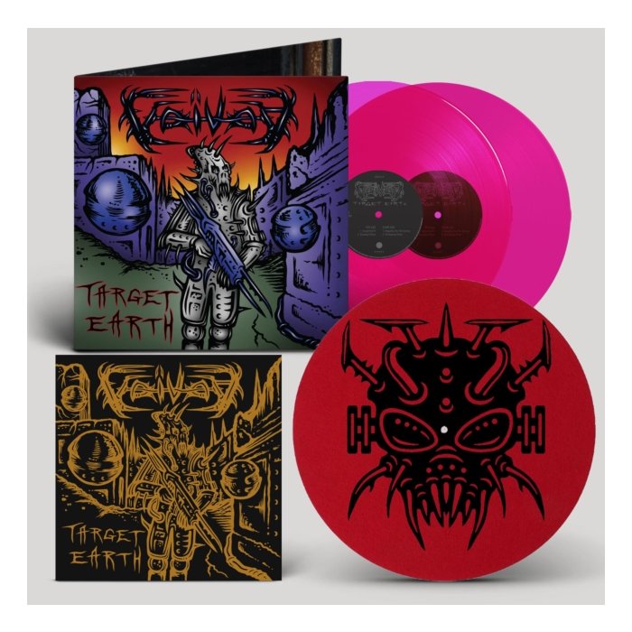 VOIVOD - TARGET EARTH (MAGENTA VINYL)
