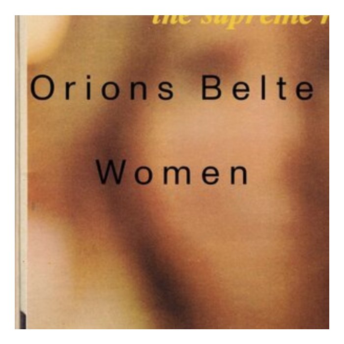 ORIONS BELTE - WOMEN