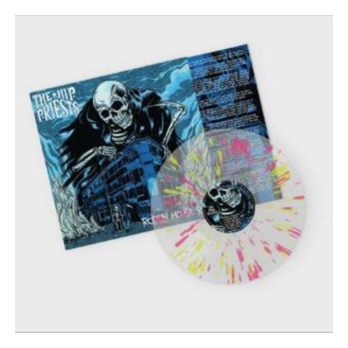 HIP PRIESTS - RODEN HOUSE BLUES (PINK & YELLOW SPLATTER VINYL)