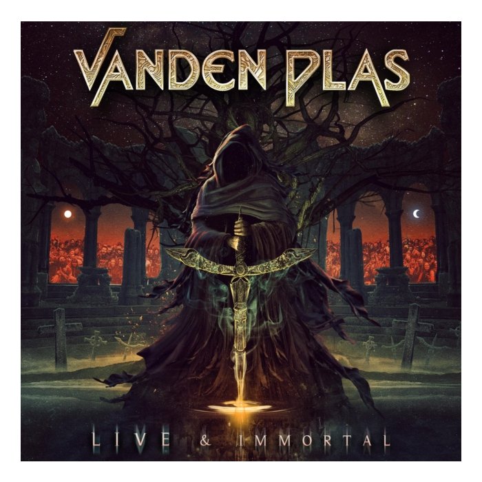 VANDEN PLAS - LIVE & IMMORTAL (GOLD VINYL/2LP) (I)