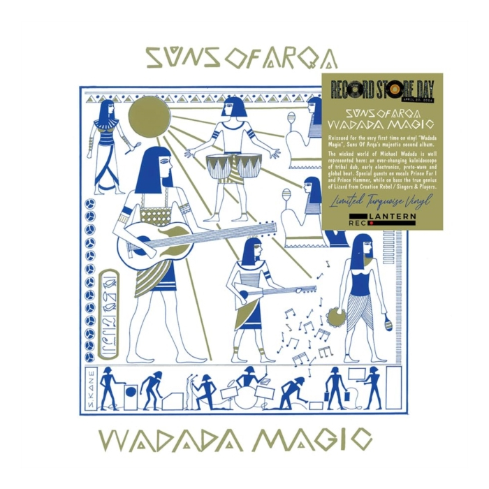 SUNS OF ARQA - WADADA MAGIC (TRANSPARENT TURQUOISE VINYL)