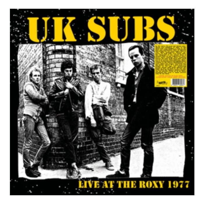 UK SUBS - LIVE AT THE ROXY (YELLOW VINYL)