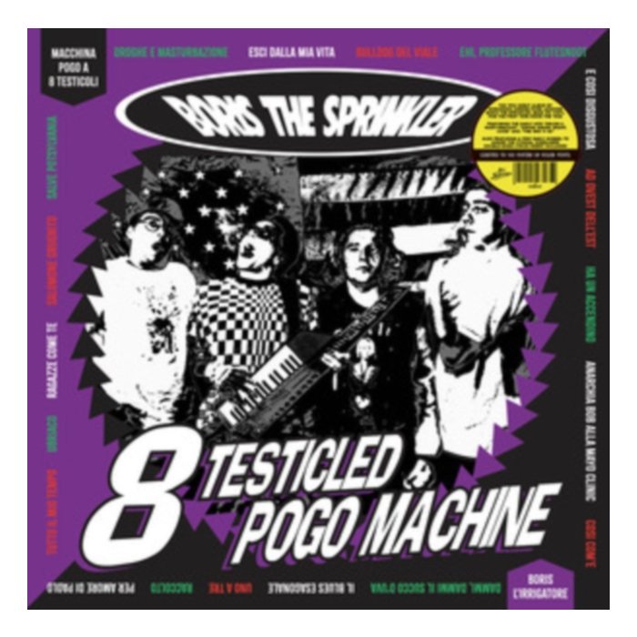 8 Testicled Pogo Machine - Boris The Sprinkler